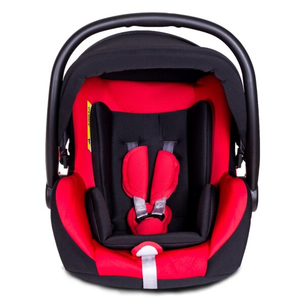 КОЛЯСКА NINOS BONO RED BLACK 3в1 + автокрісло - Зображення 3
