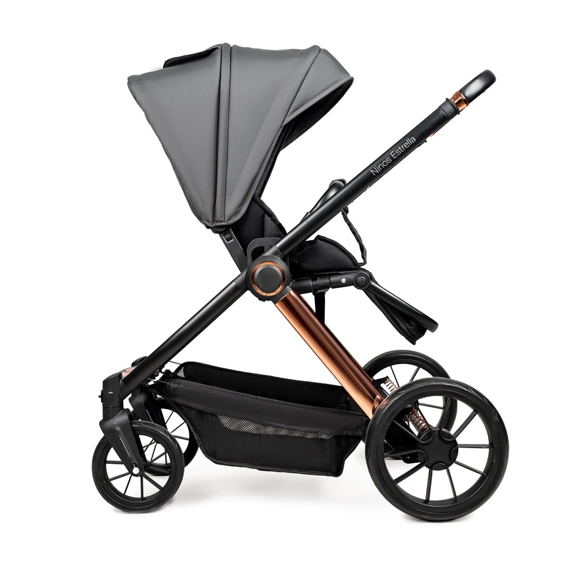 КОЛЯСКА 2В1 NINOS ESTRELLA GREY GOLD - Зображення 5