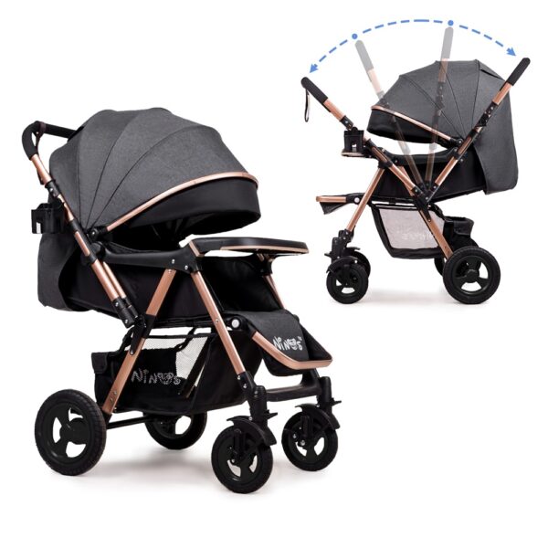 КОЛЯСКА NINOS MAXI GREY