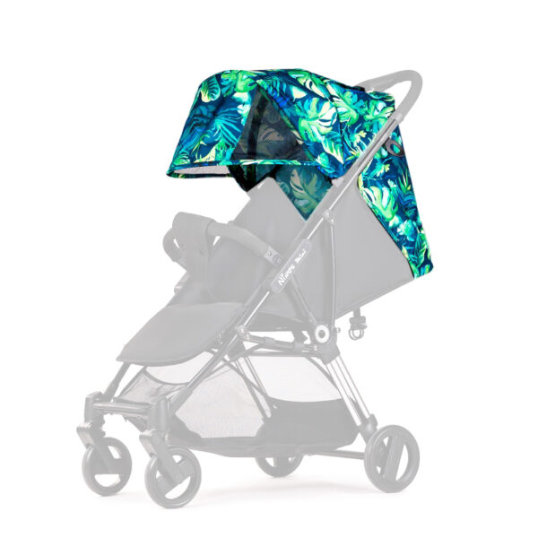 КАПЮШОН ДЛЯ КОЛЯСКИ NINOS MINI 2 GREEN JUNGLE - Зображення 2