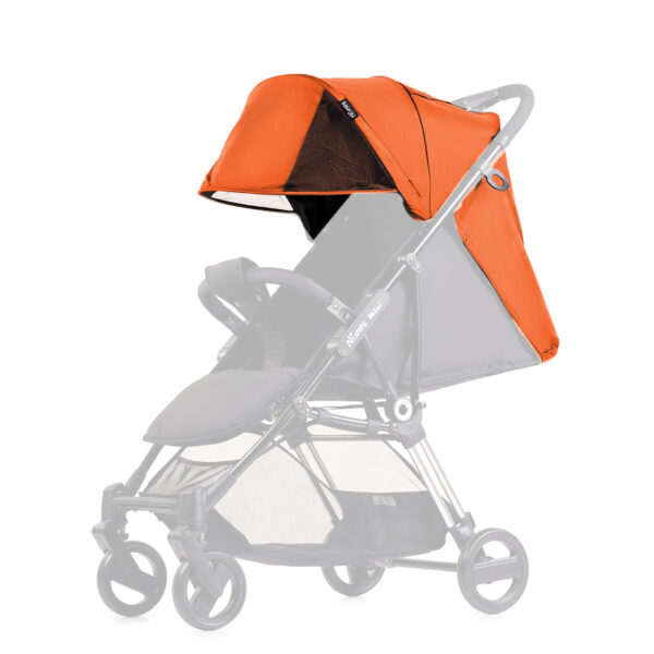 КАПЮШОН ДЛЯ КОЛЯСКИ NINOS MINI 2 ORANGE - Зображення 2
